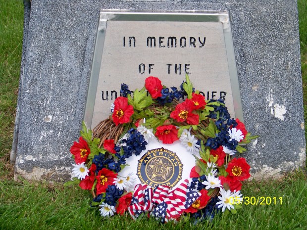 All gave some.  Some gave all.  Some stood through for the red, white and blue, and some had to fall.  And if you ever think of me, think of all your liberties and recall some gave all. Photo by Kay Kauffman