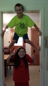 Tadpole and Bubbles like to get up to all sorts of shenanigans.