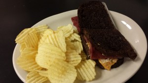 Mmm, reuben and chips, omnomnom!