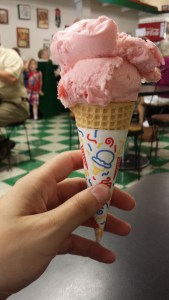 Now THAT'S a single-scoop cone.